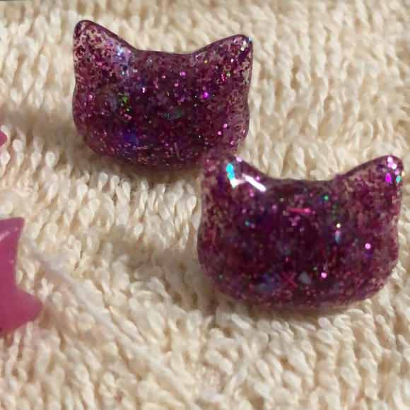 Kitty Cat Earring Lot - Picture 4 of 6